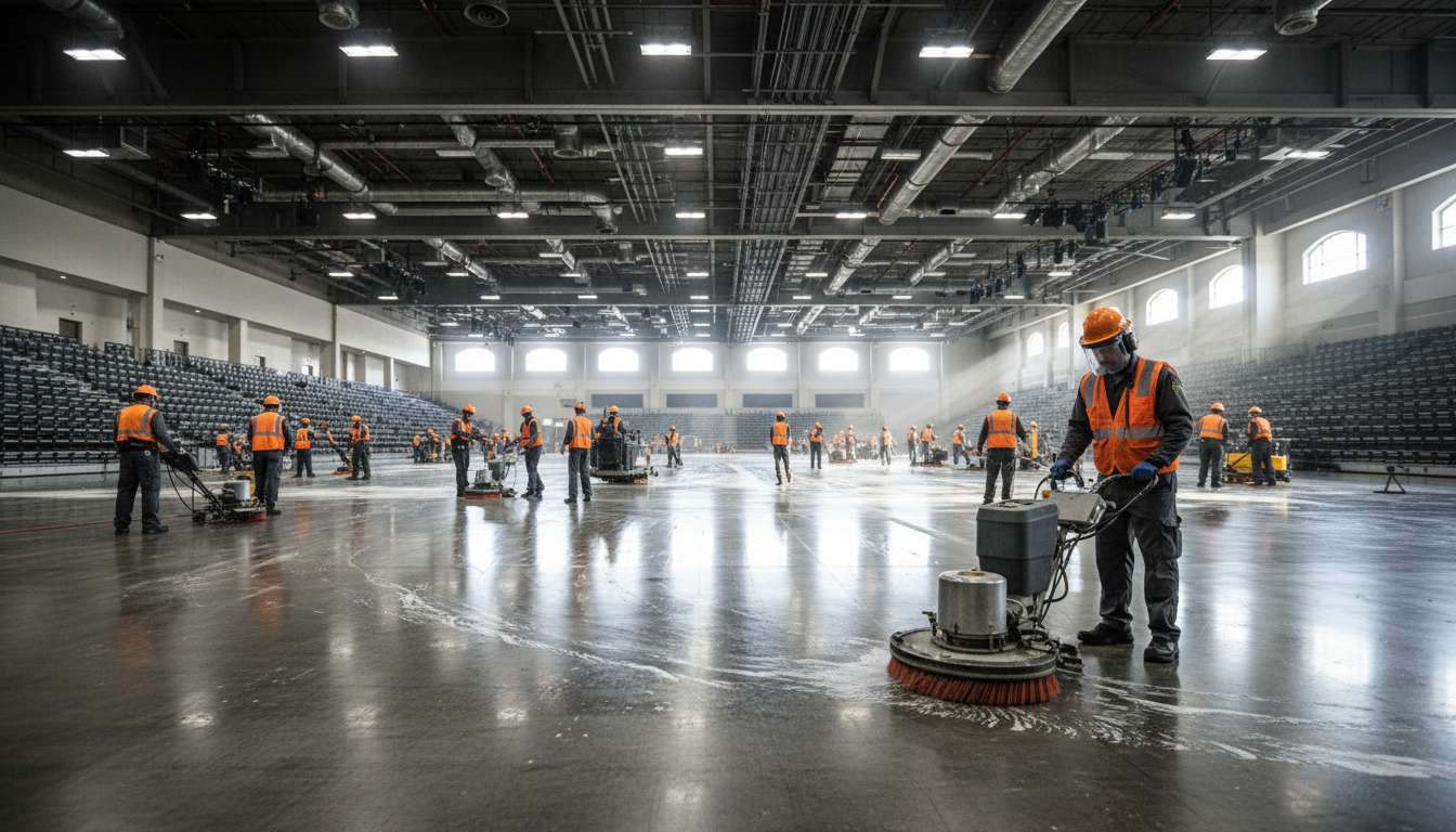 event venue cleaning