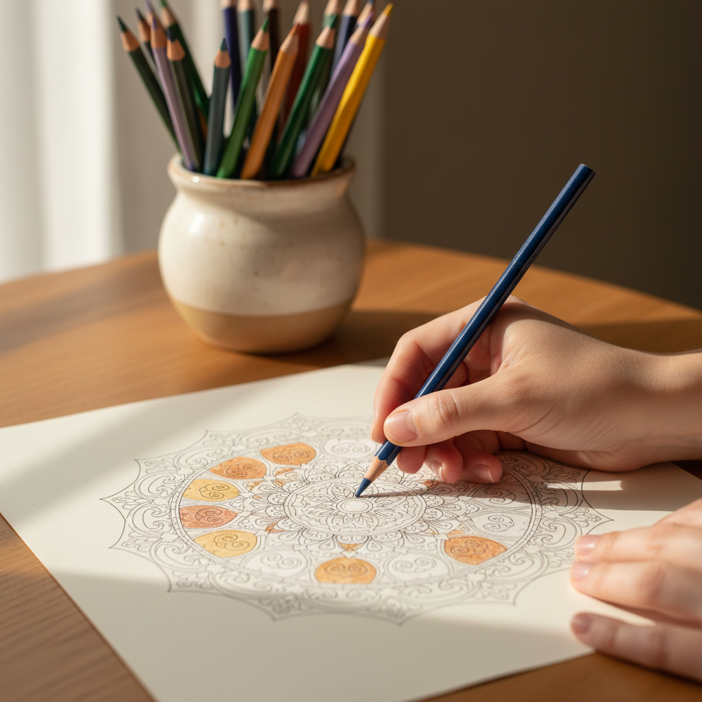 relaxing art