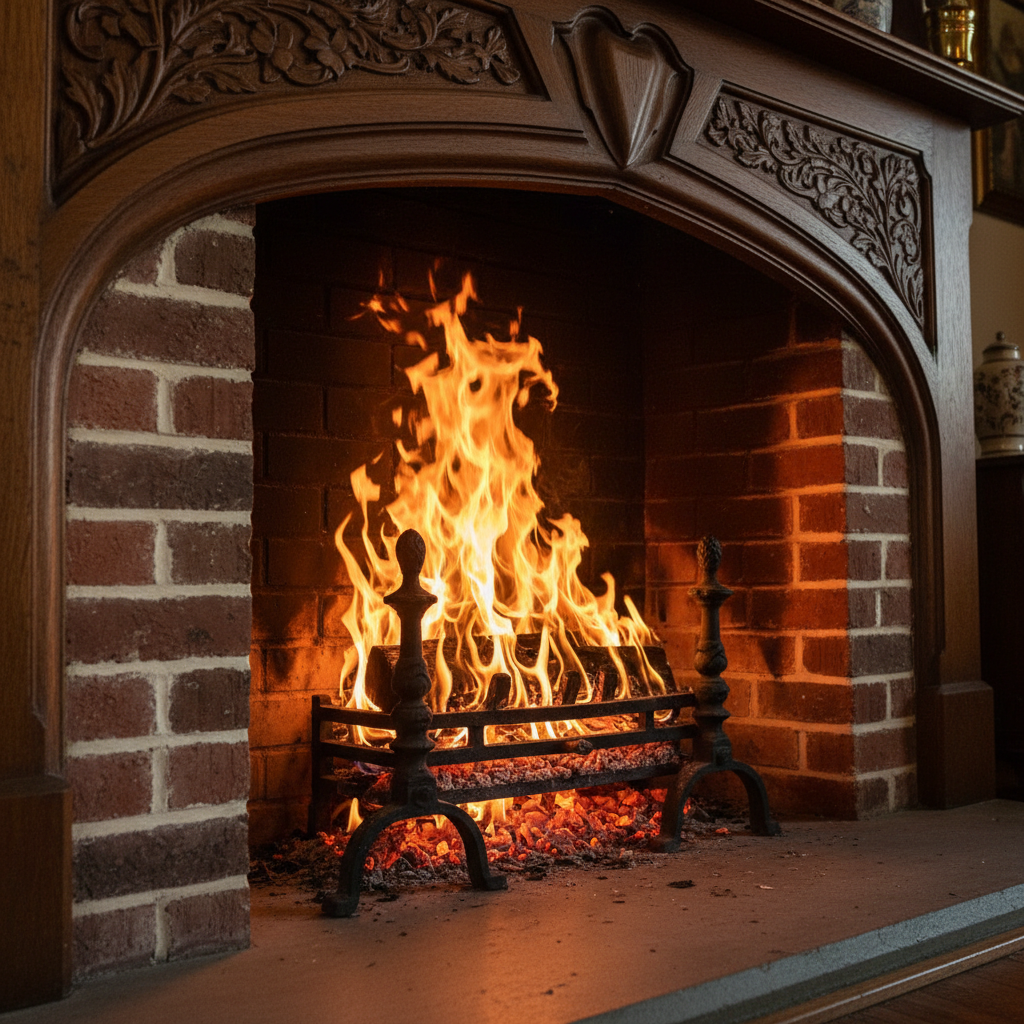 cozy fire