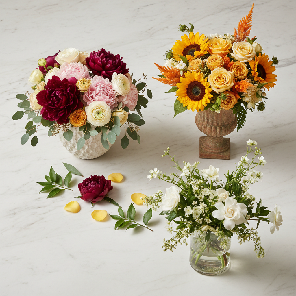 seasonal flowers