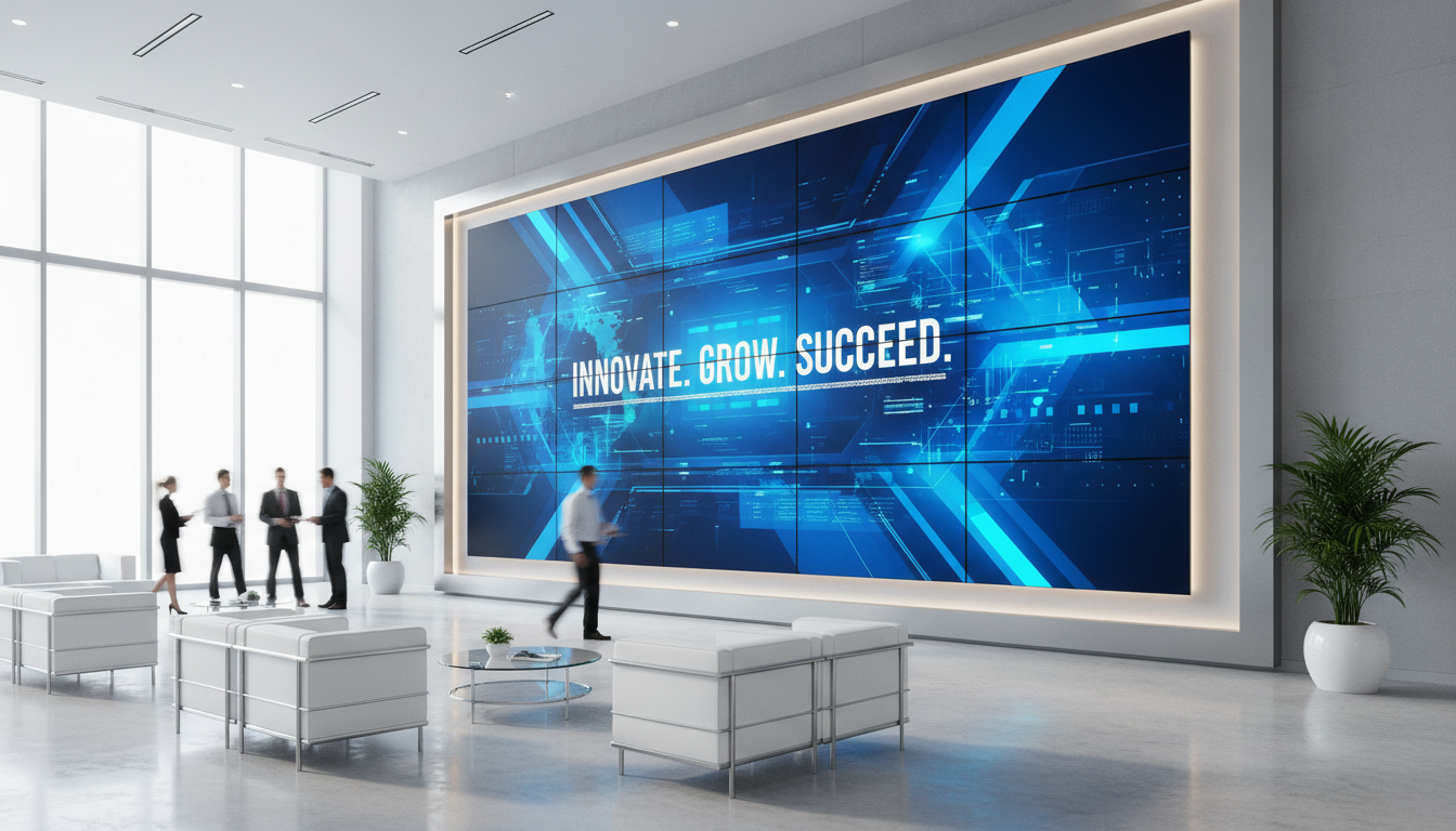 corporate video wall