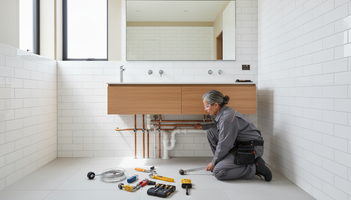 modern plumbing