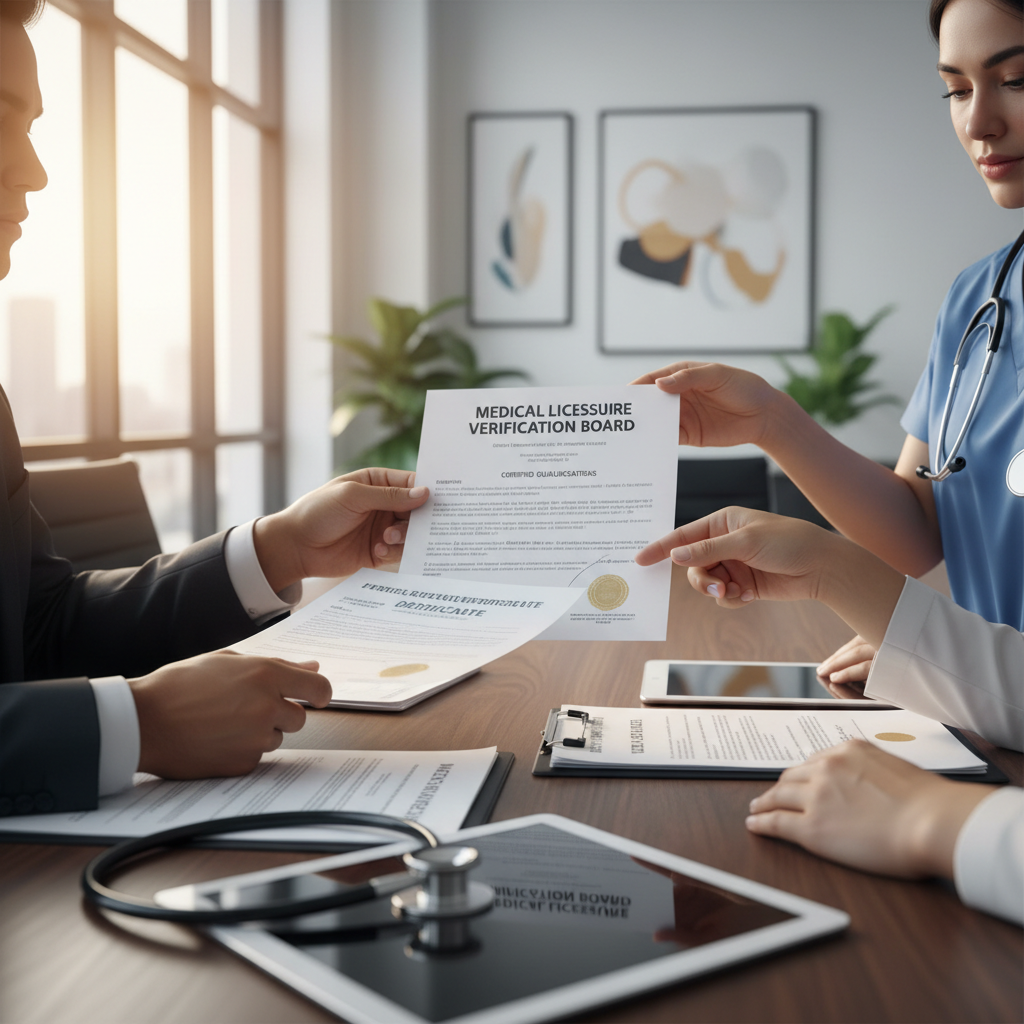 health care licensing