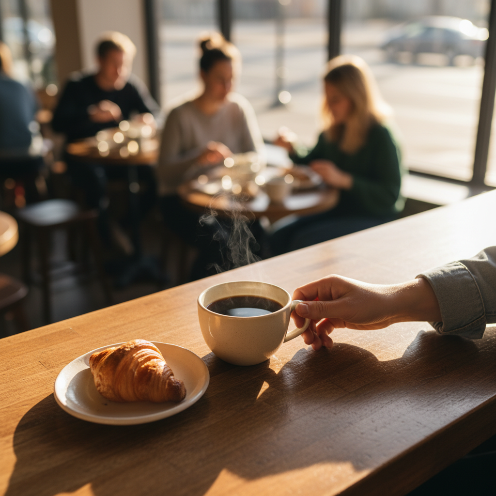 cozy breakfast area