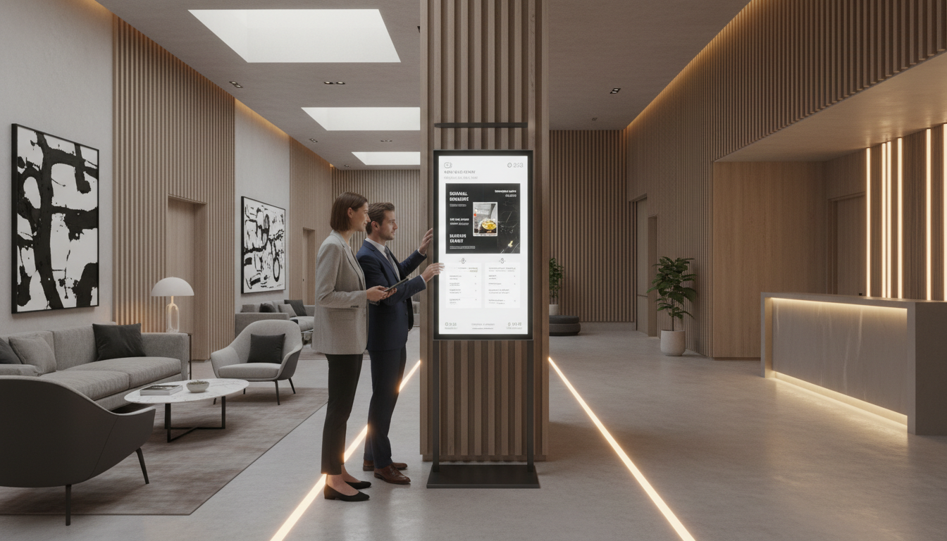 interactive display business
