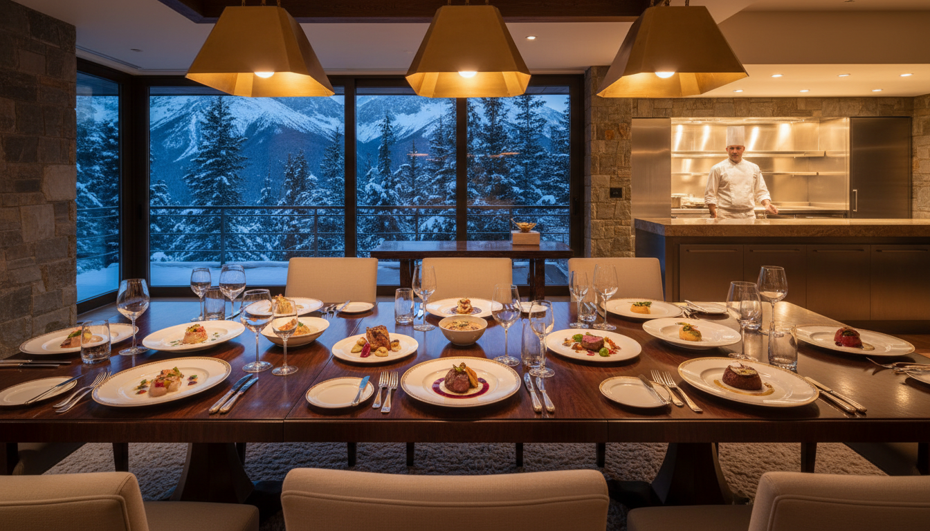 mountain home dining