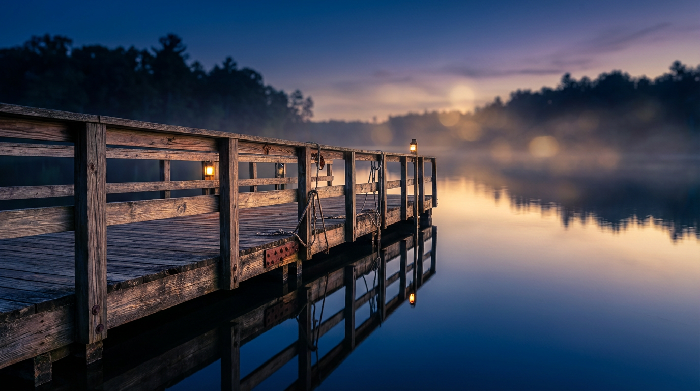 winter dock