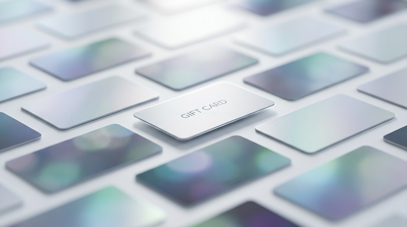 gift card selection