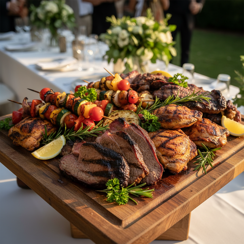 grilled vegetables