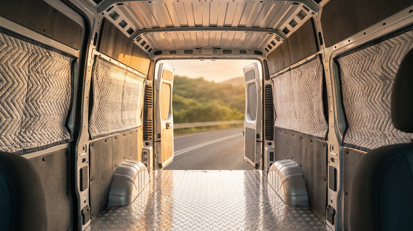 modern moving truck