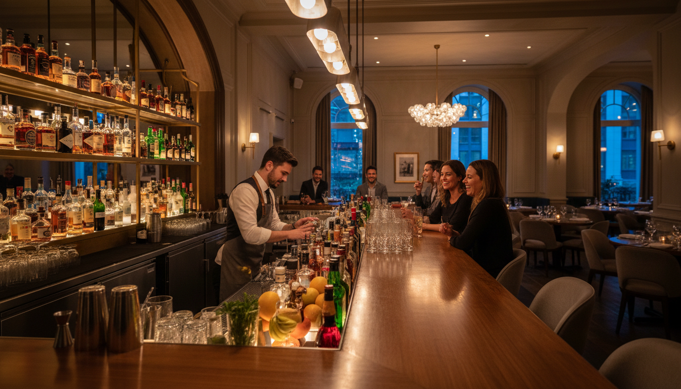 bar counter
