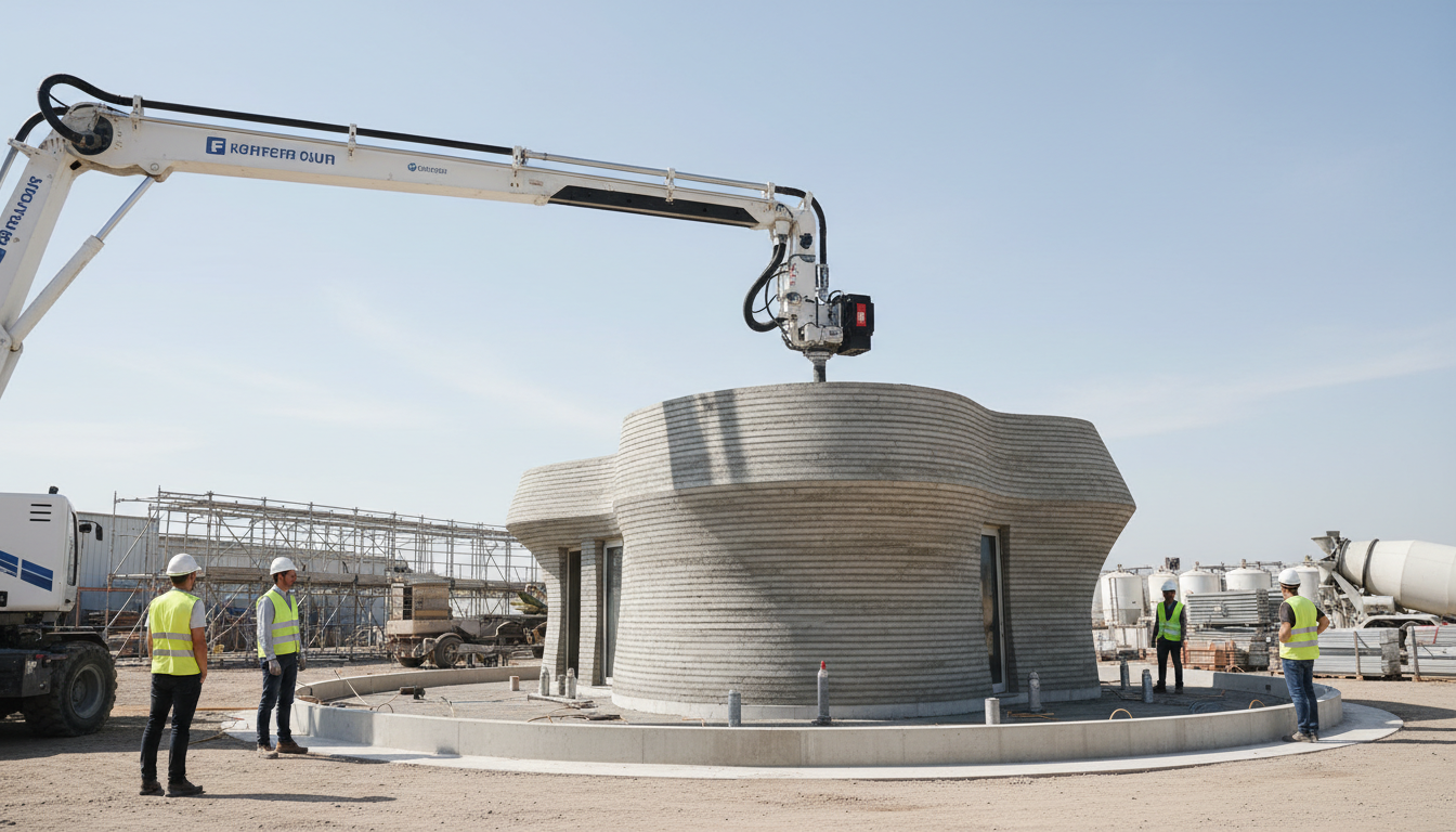 3D printing construction