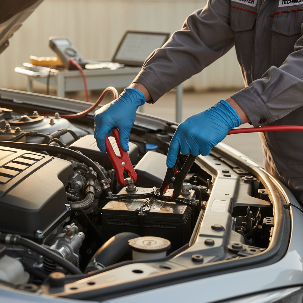 car battery jump-start