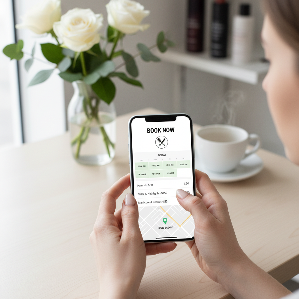 salon booking app
