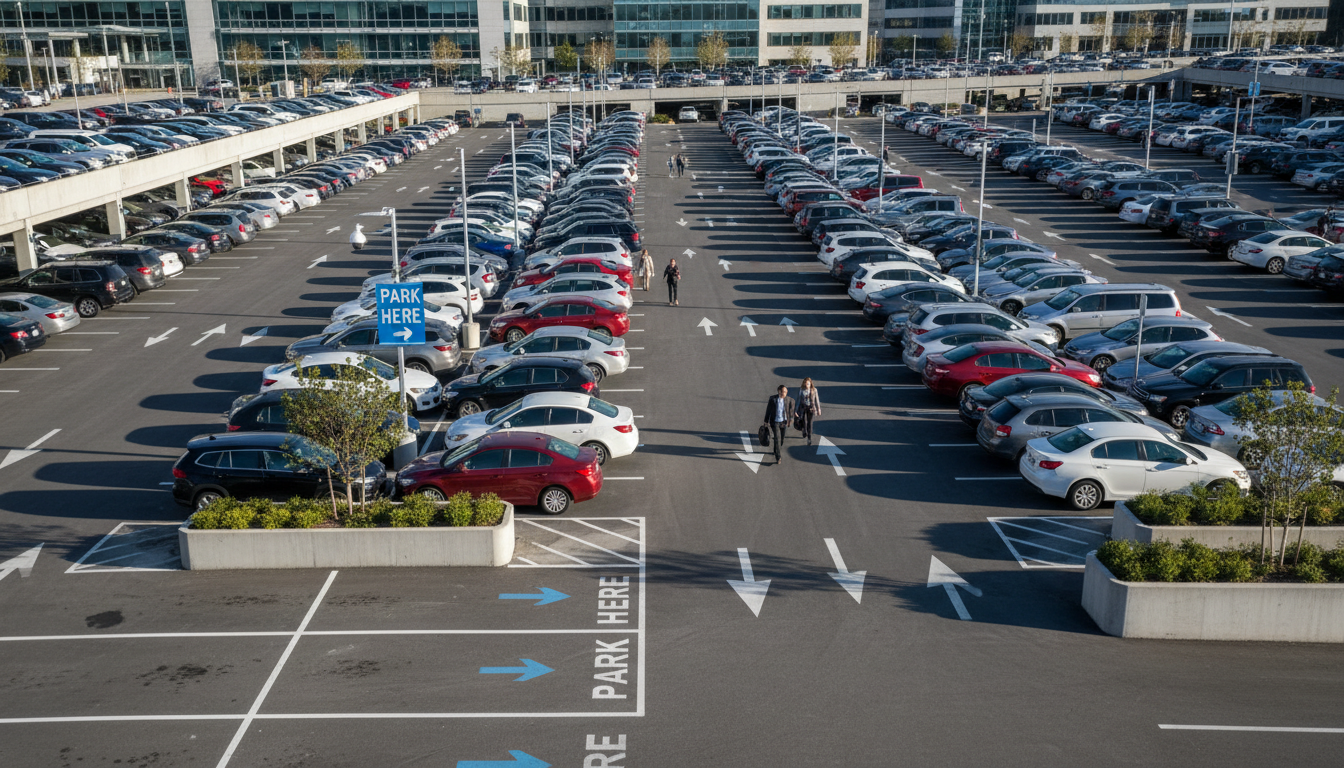parking lot summer