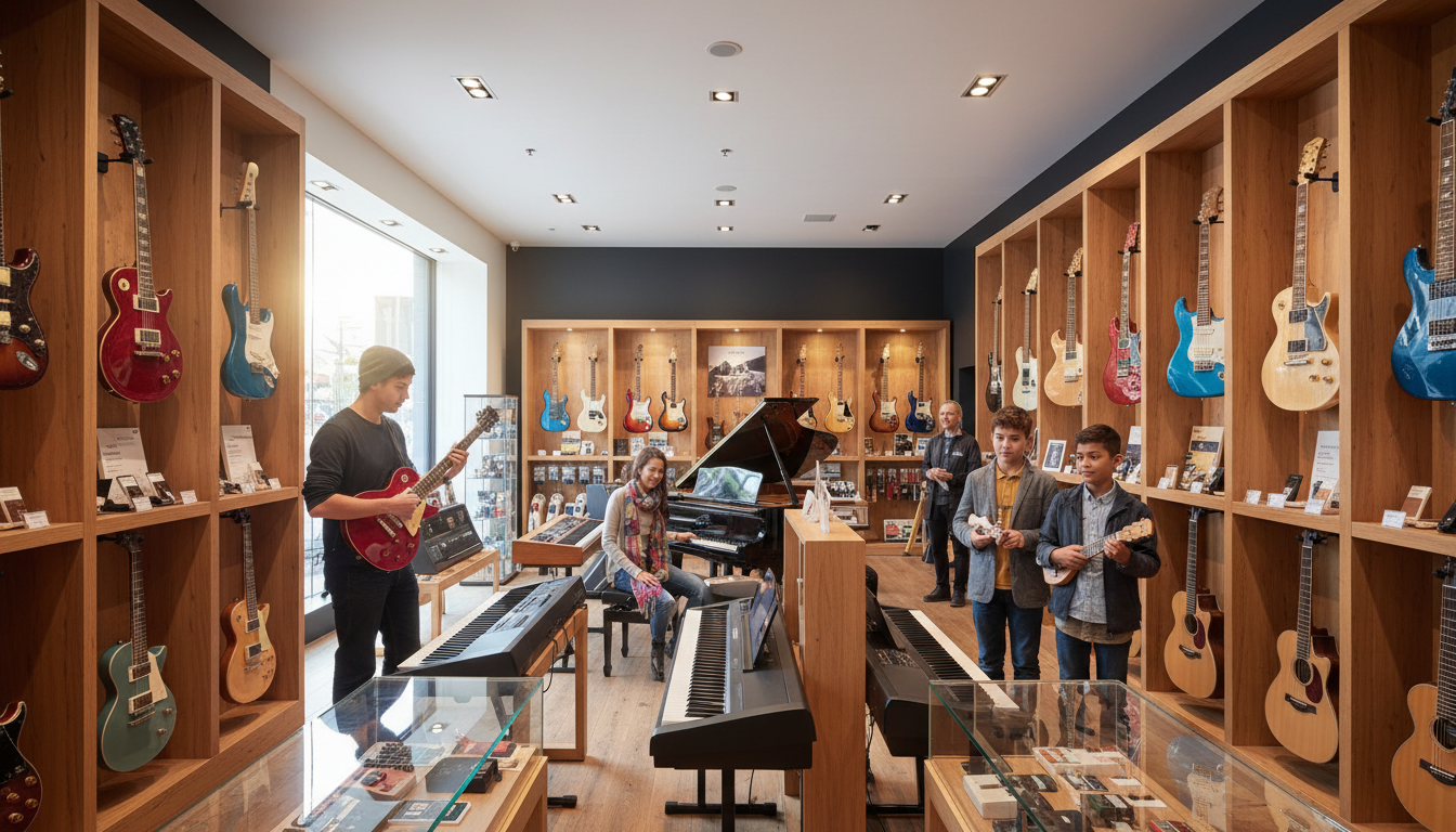 music shop