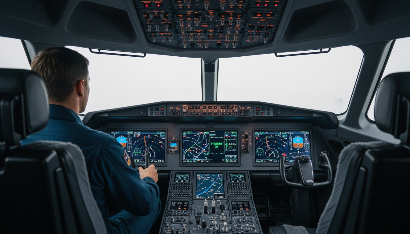 pilots cockpit