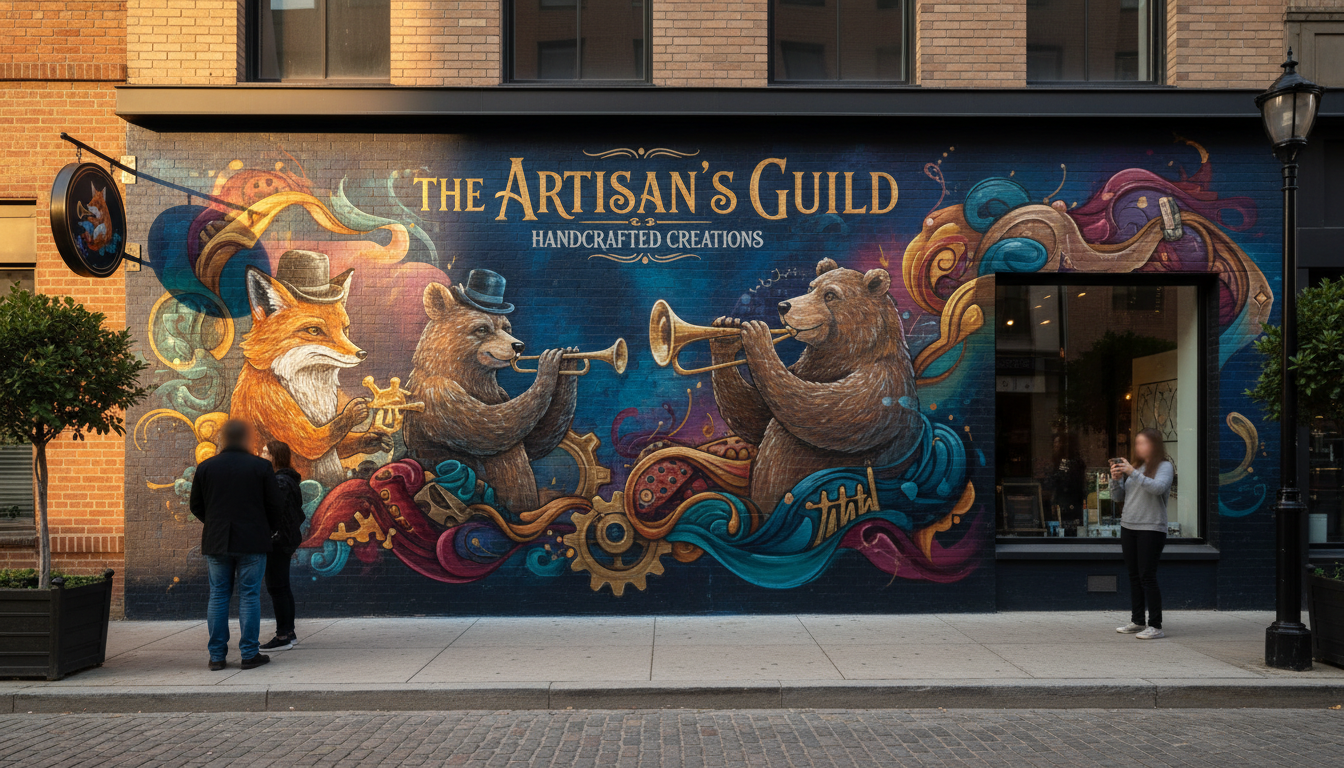 storefront painting