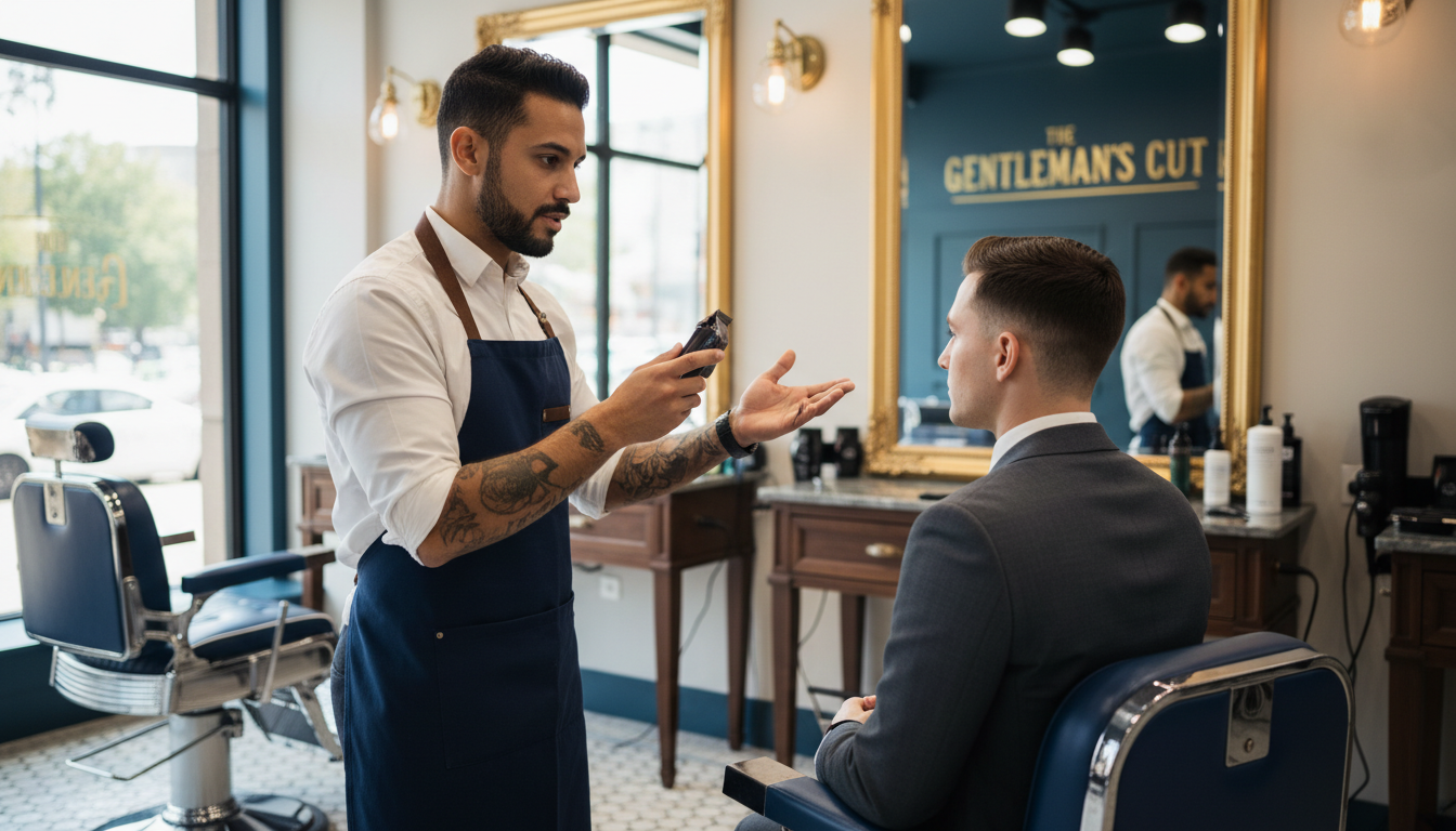 barber shop event