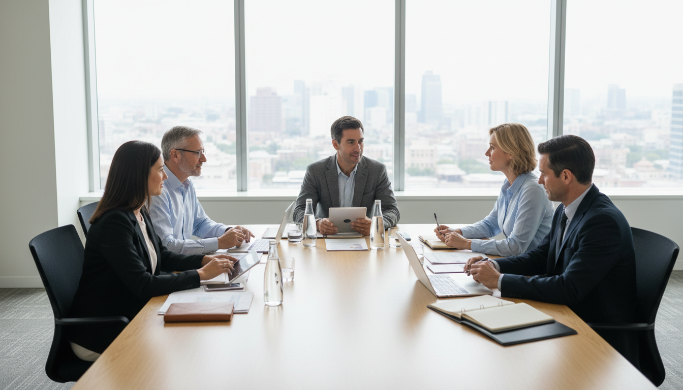 nonprofit board meeting