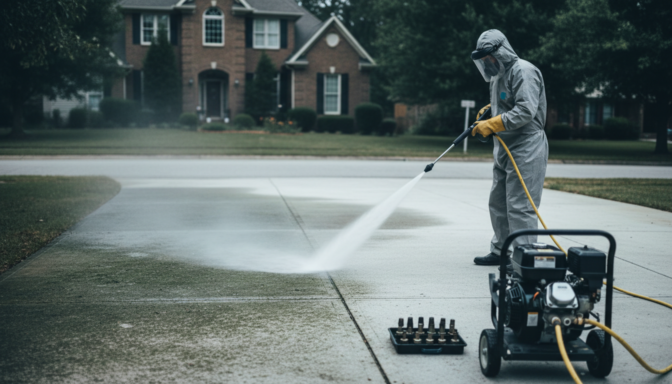 pressure washing mistakes