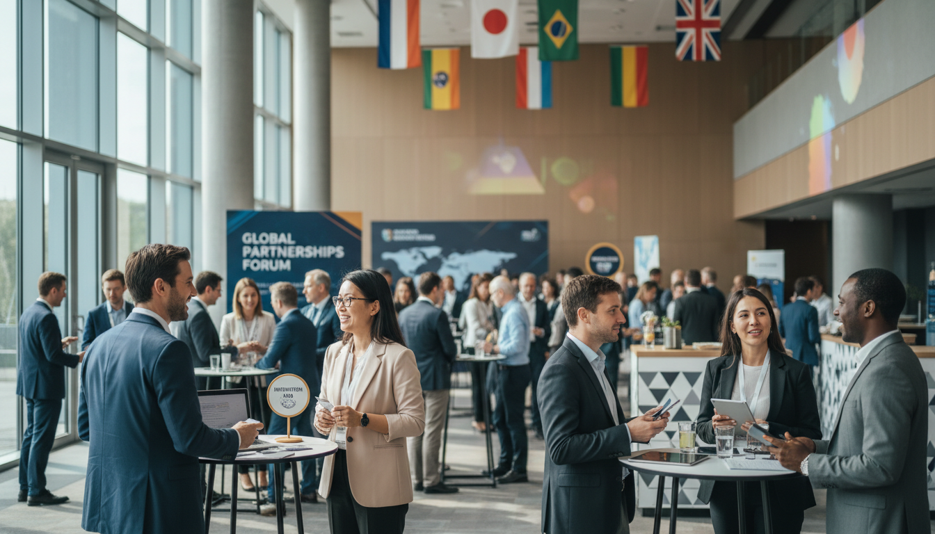 winter business gathering