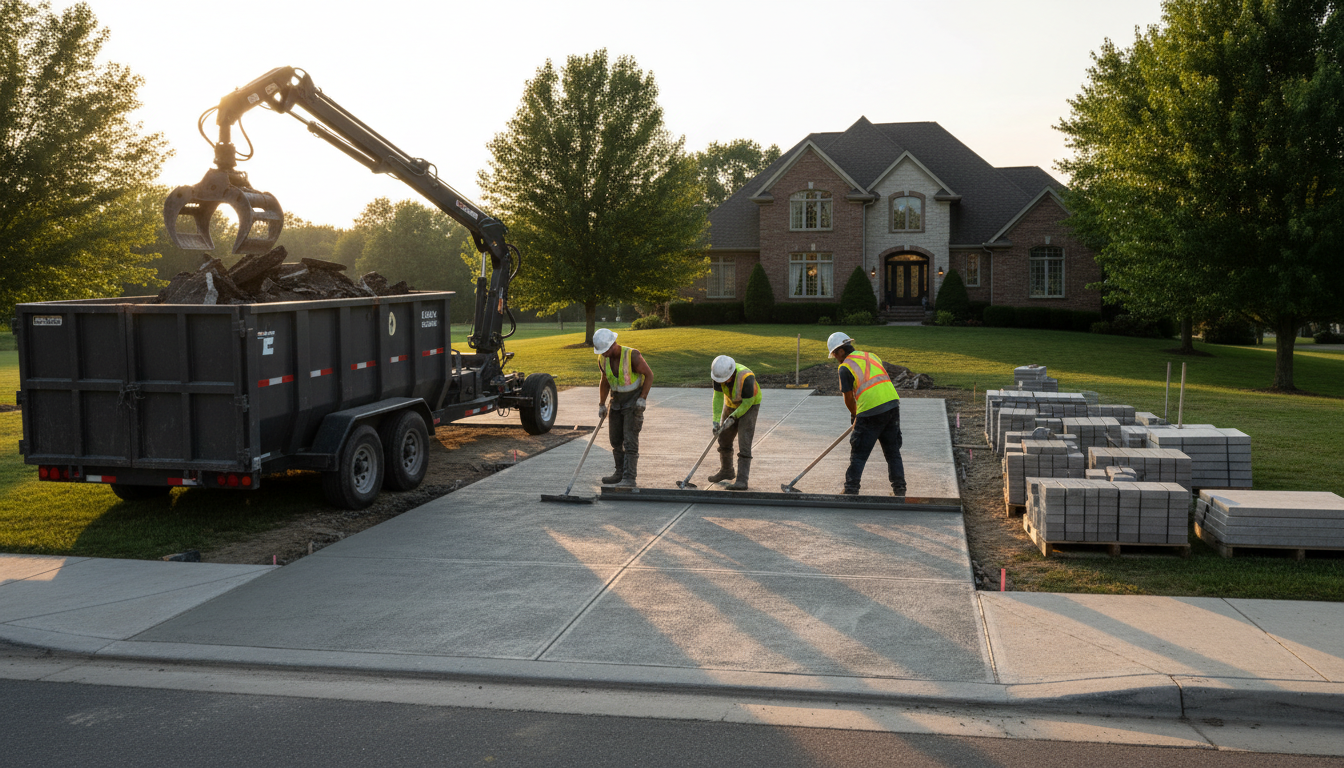 driveway installation