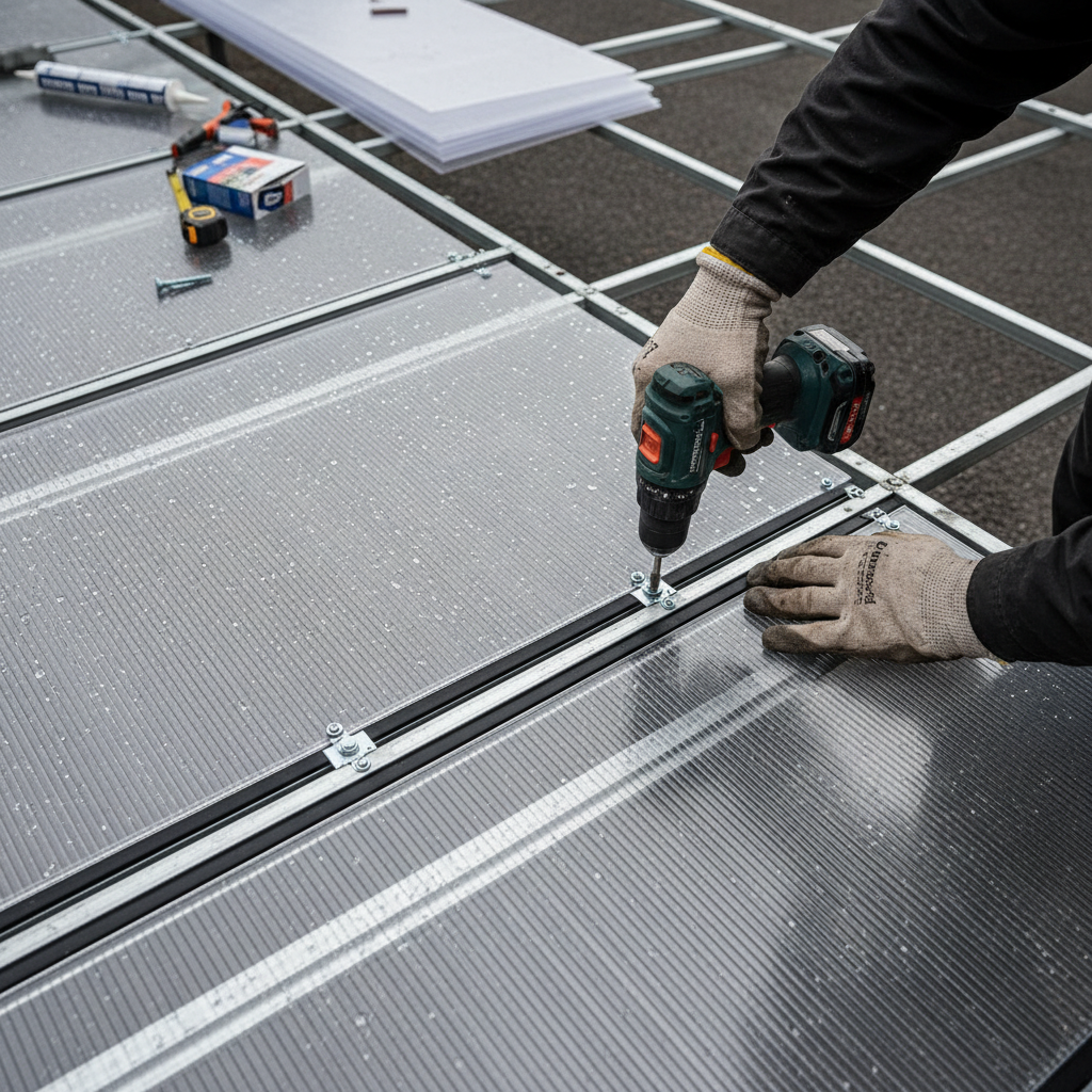 construction plexiglas