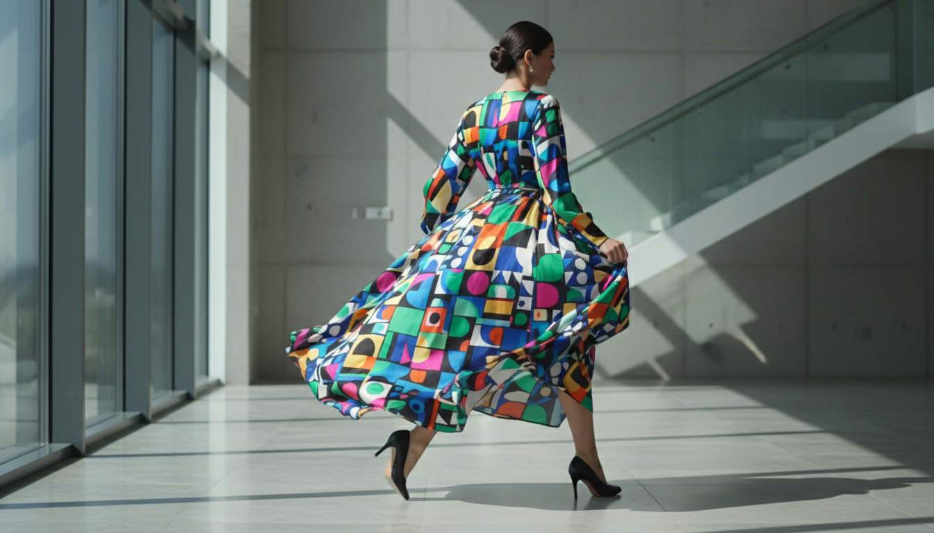 colorful dress patterns