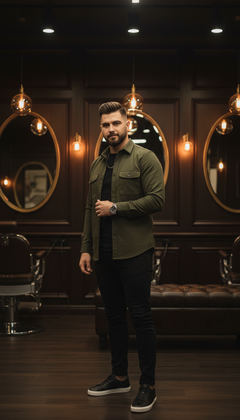 gentleman hairstyle