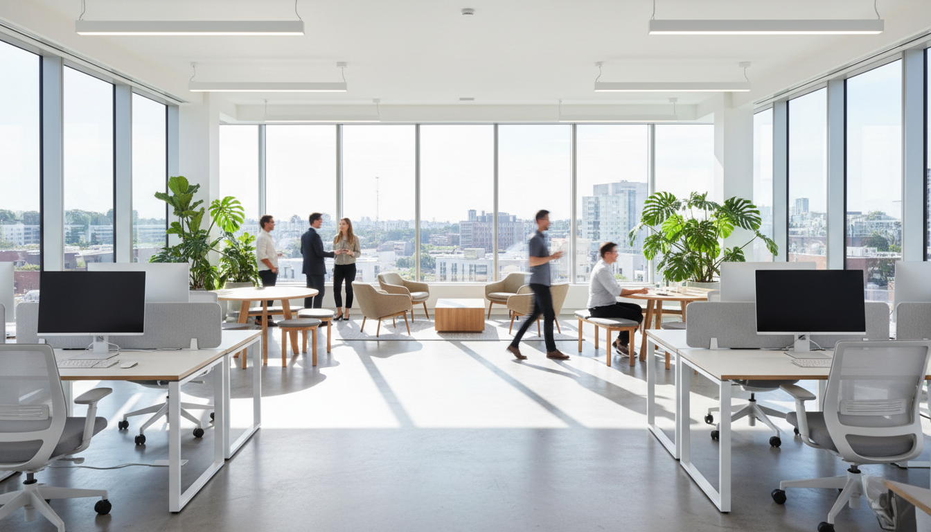 natural light office