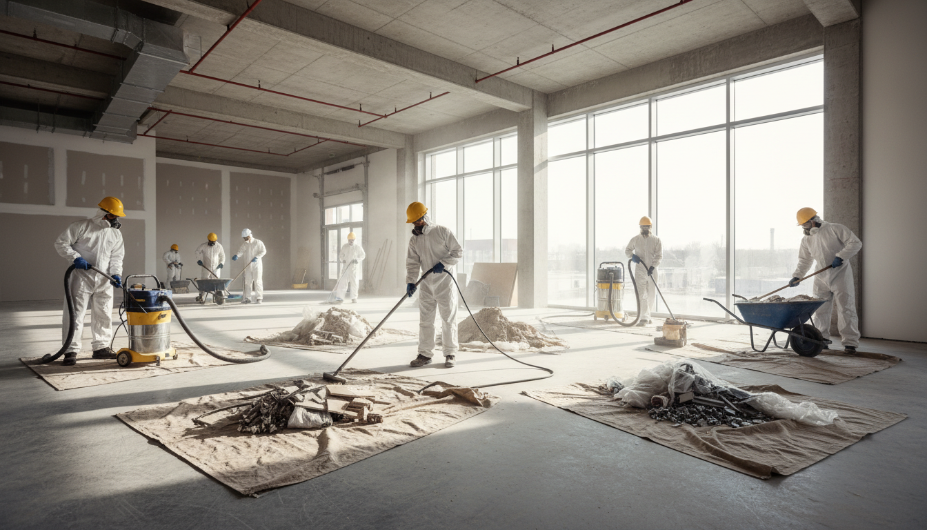 construction site clean