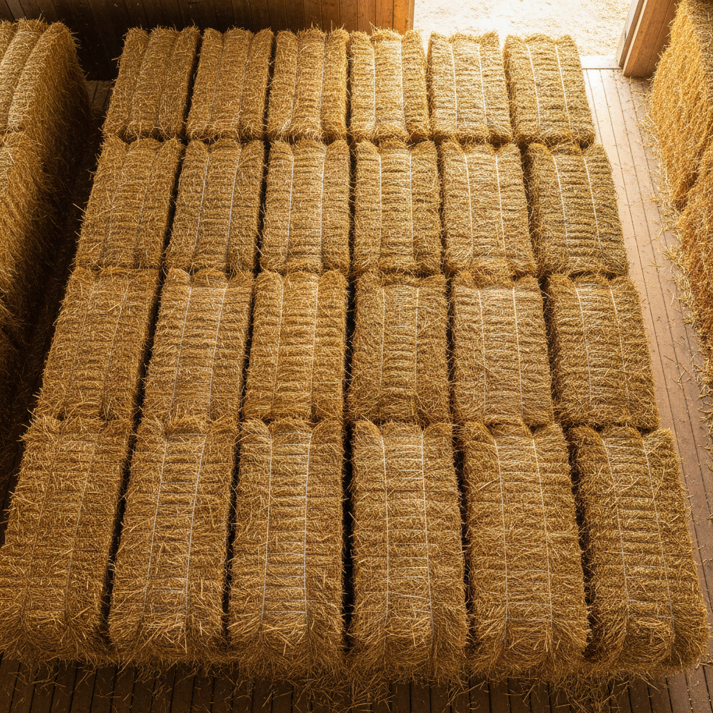 hay bales