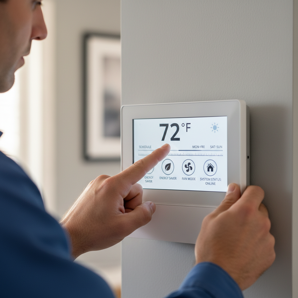 programmable thermostat