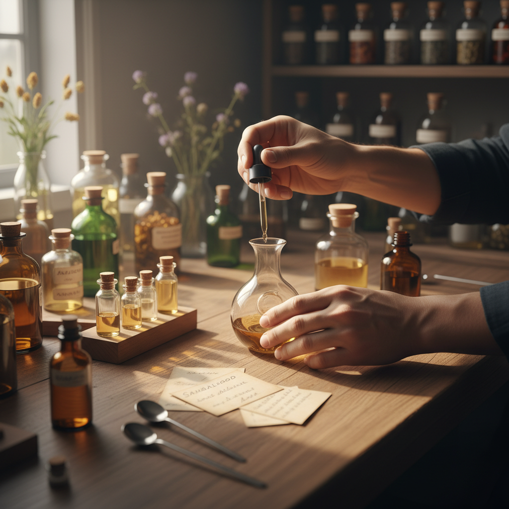mixing scents