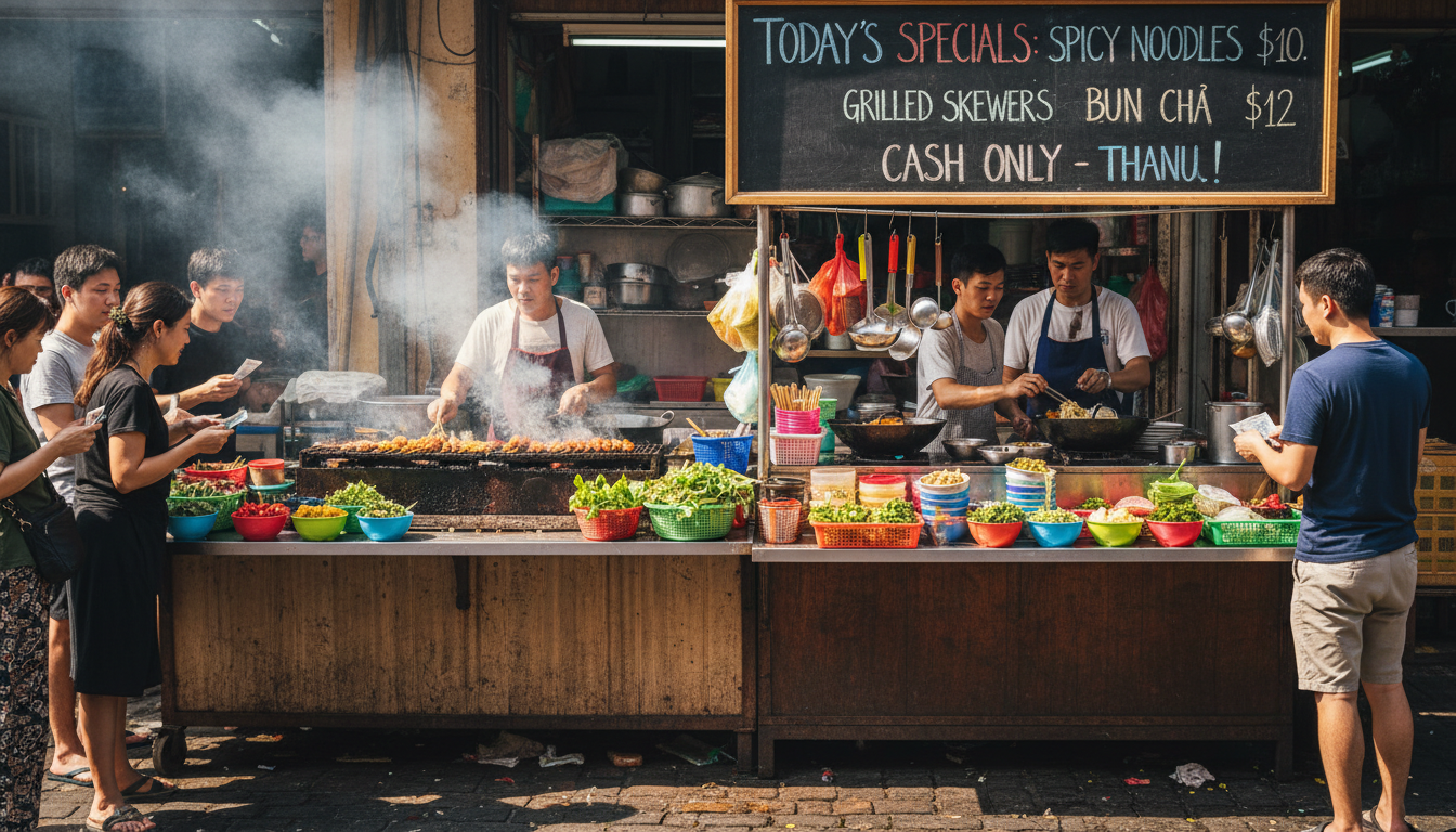 food stalls
