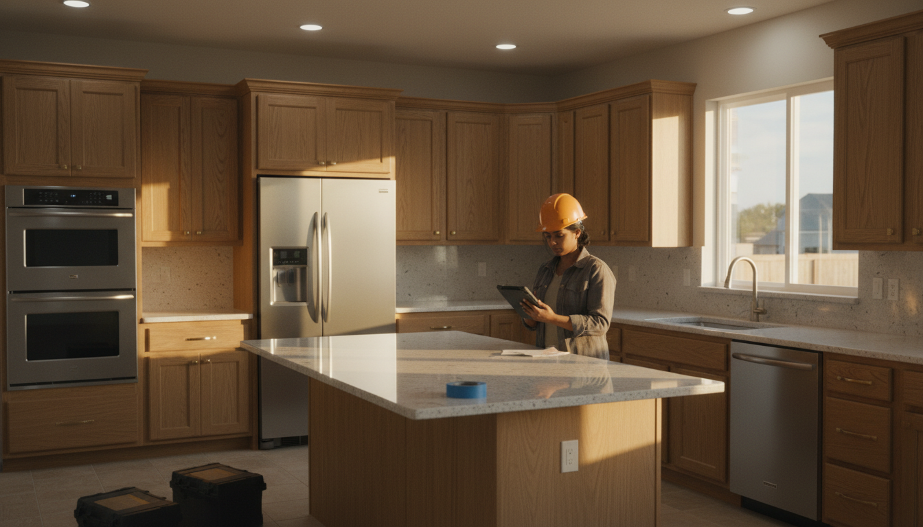 kitchen renovation complete