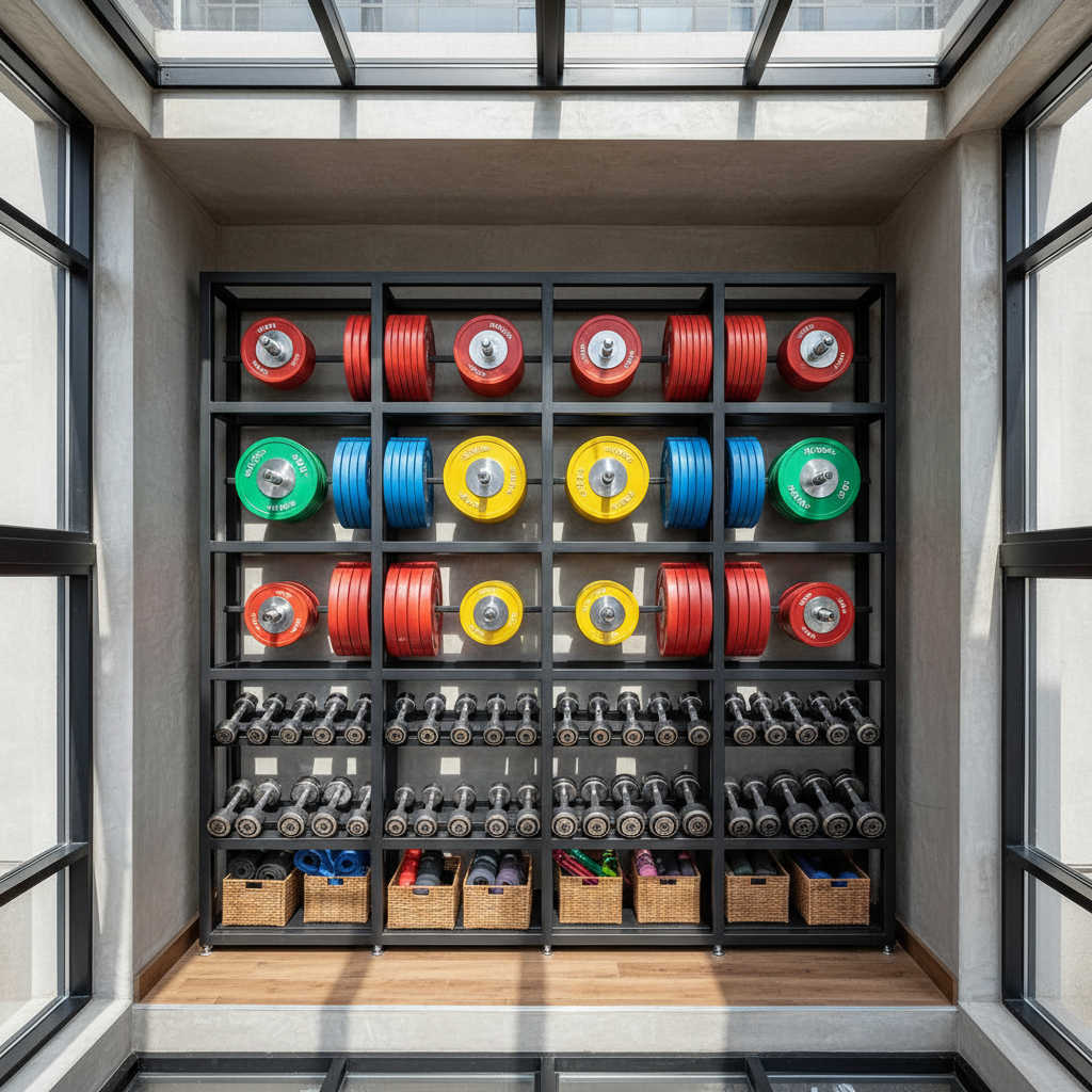 storing gym equipment