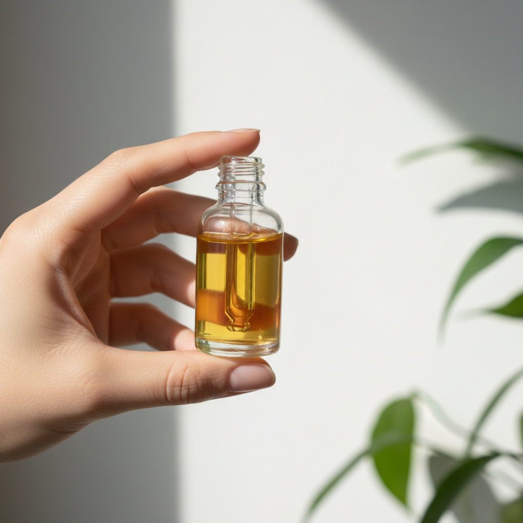 essential oil bottle