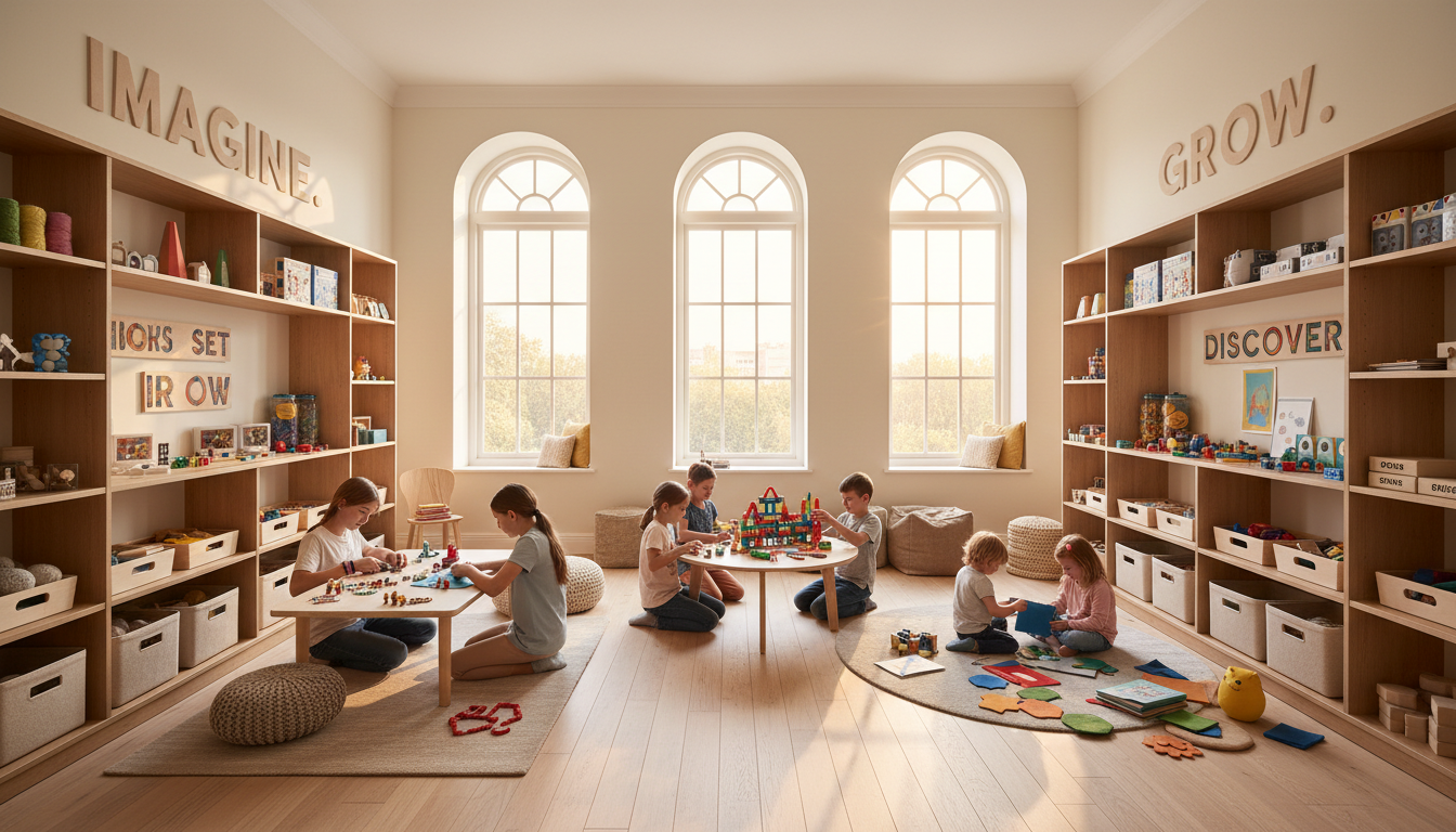 organized playroom