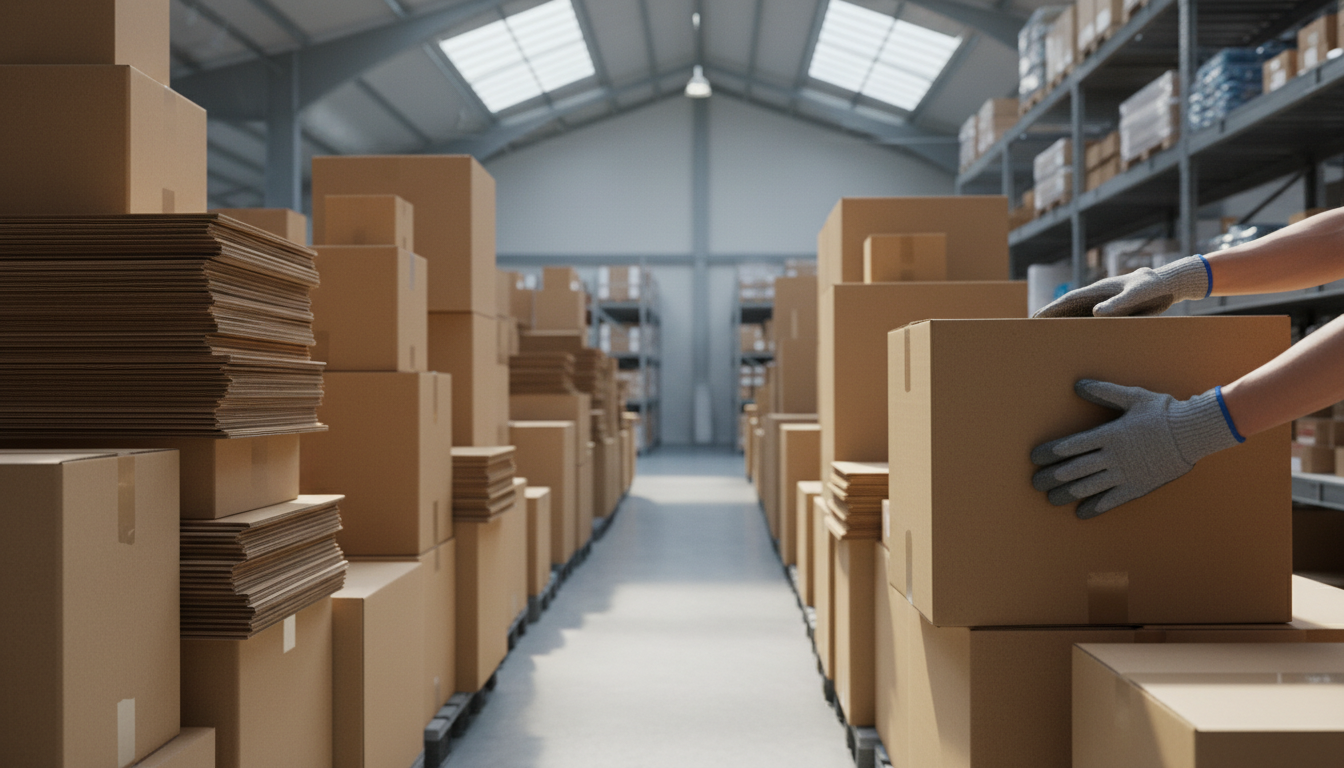 packing boxes