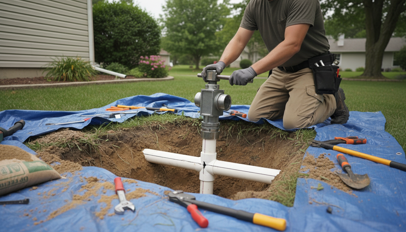 water line repair