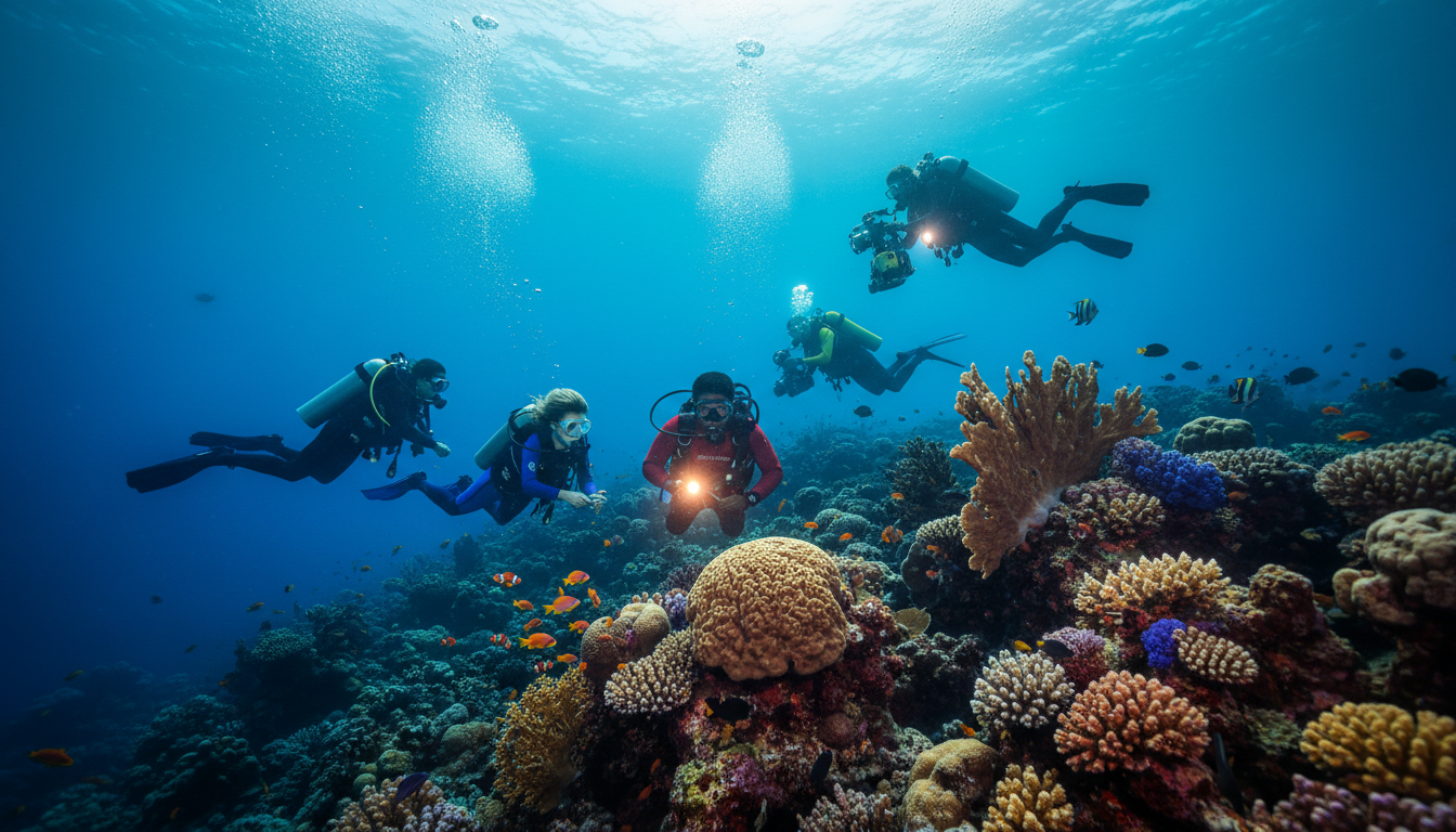scuba diving schedule