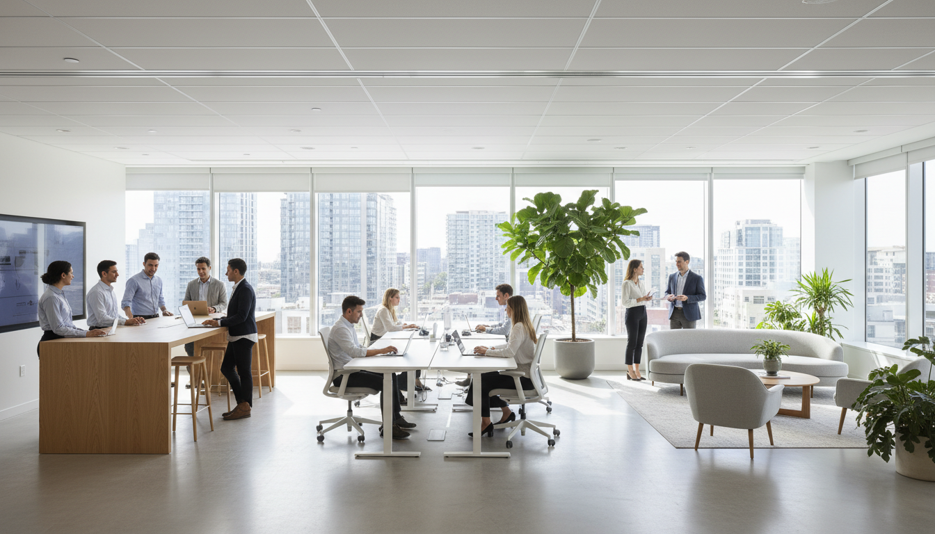 office outdoor space