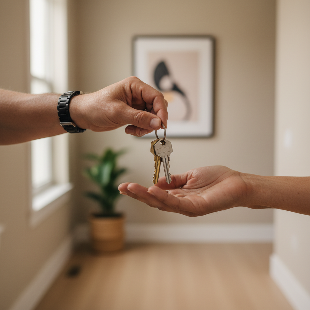 house keys closing