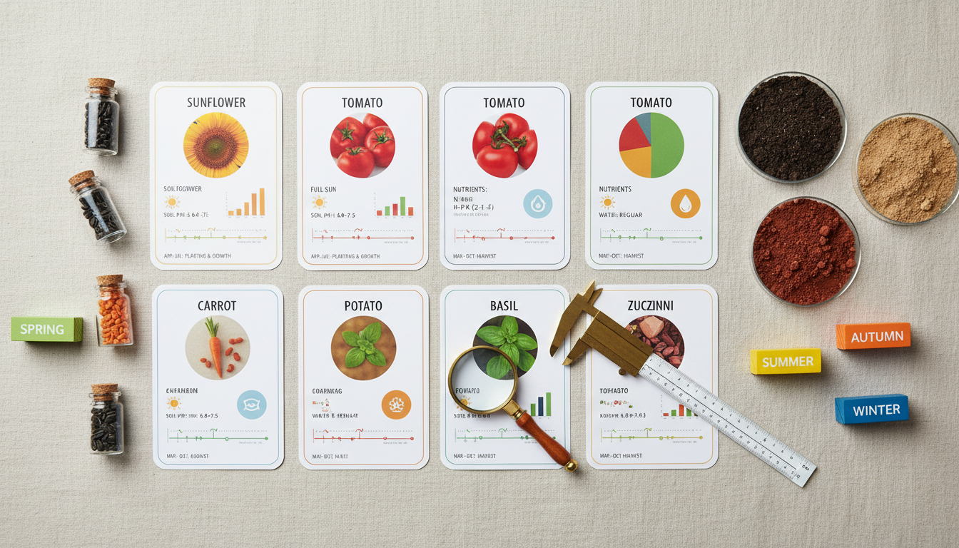 variety of crops