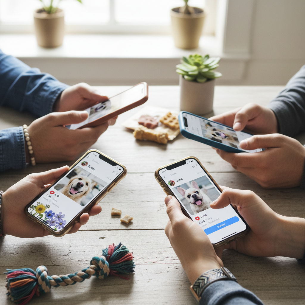 social media pets