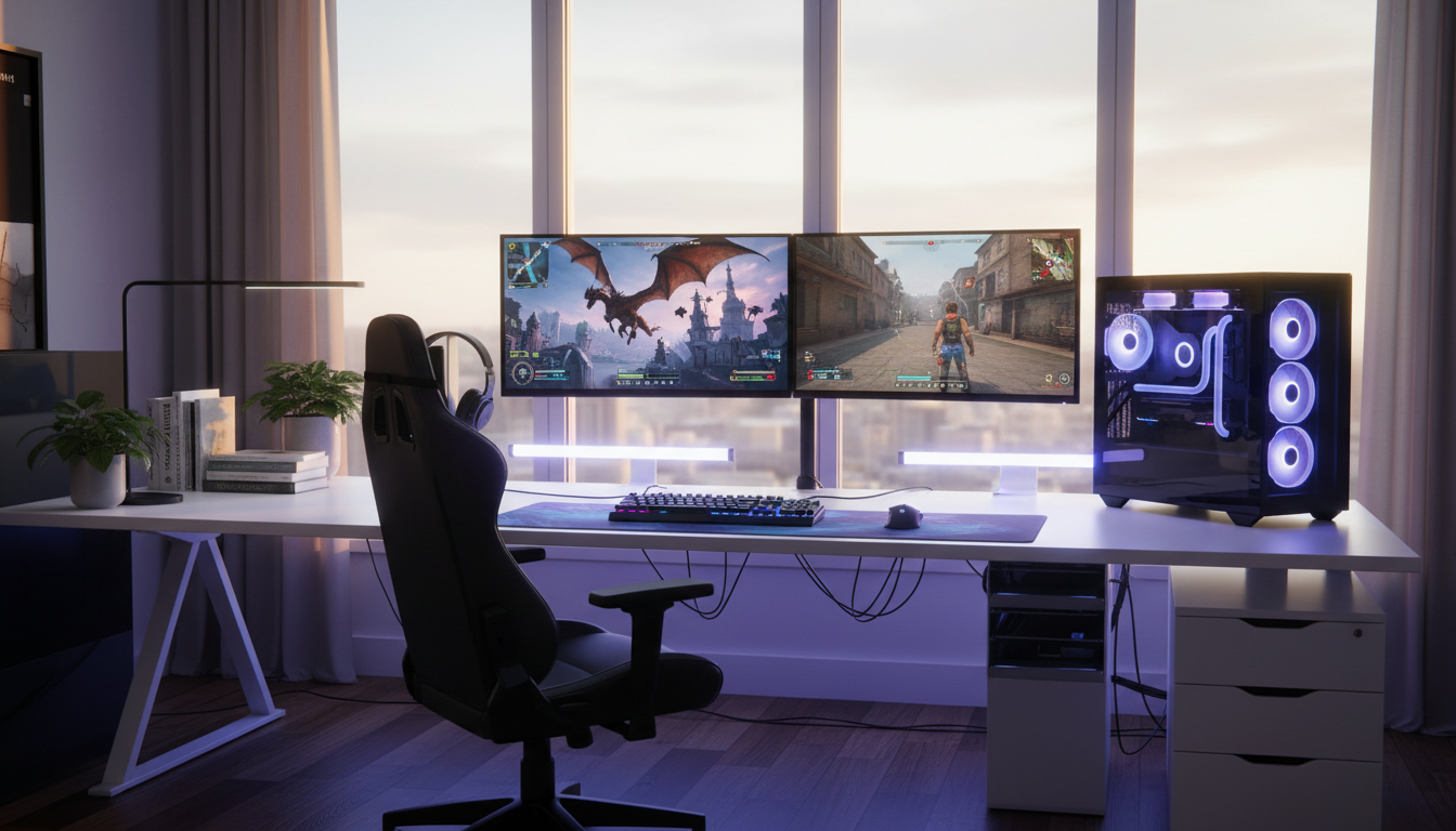 gaming setup