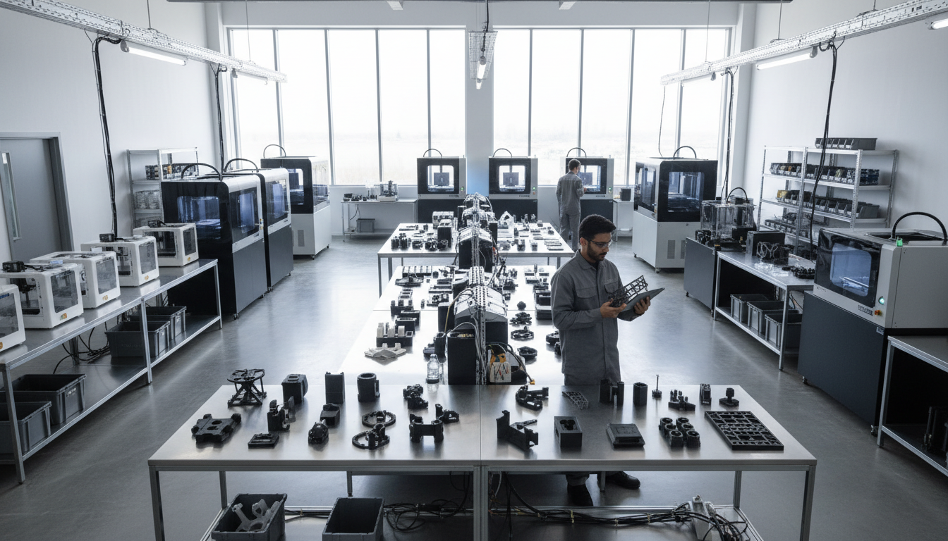 3D printing factory