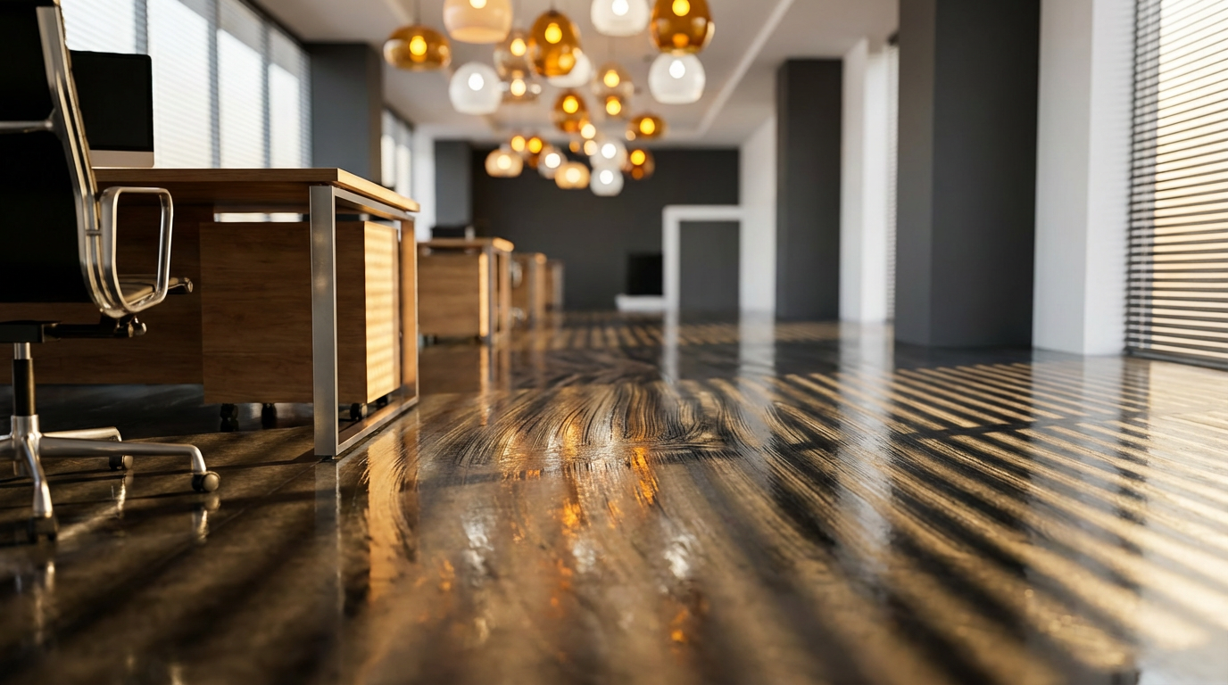 clean office floor